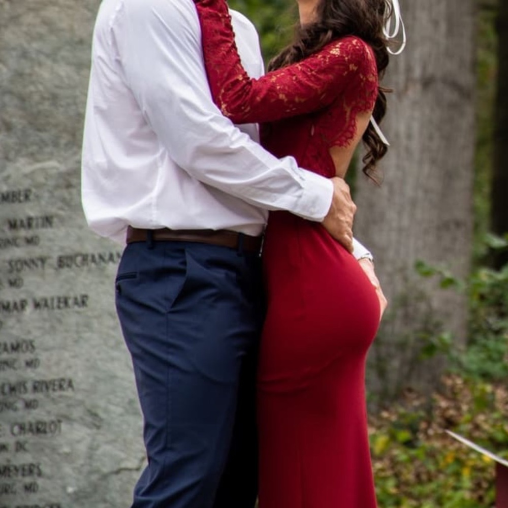 Lulus Red Lace Dress